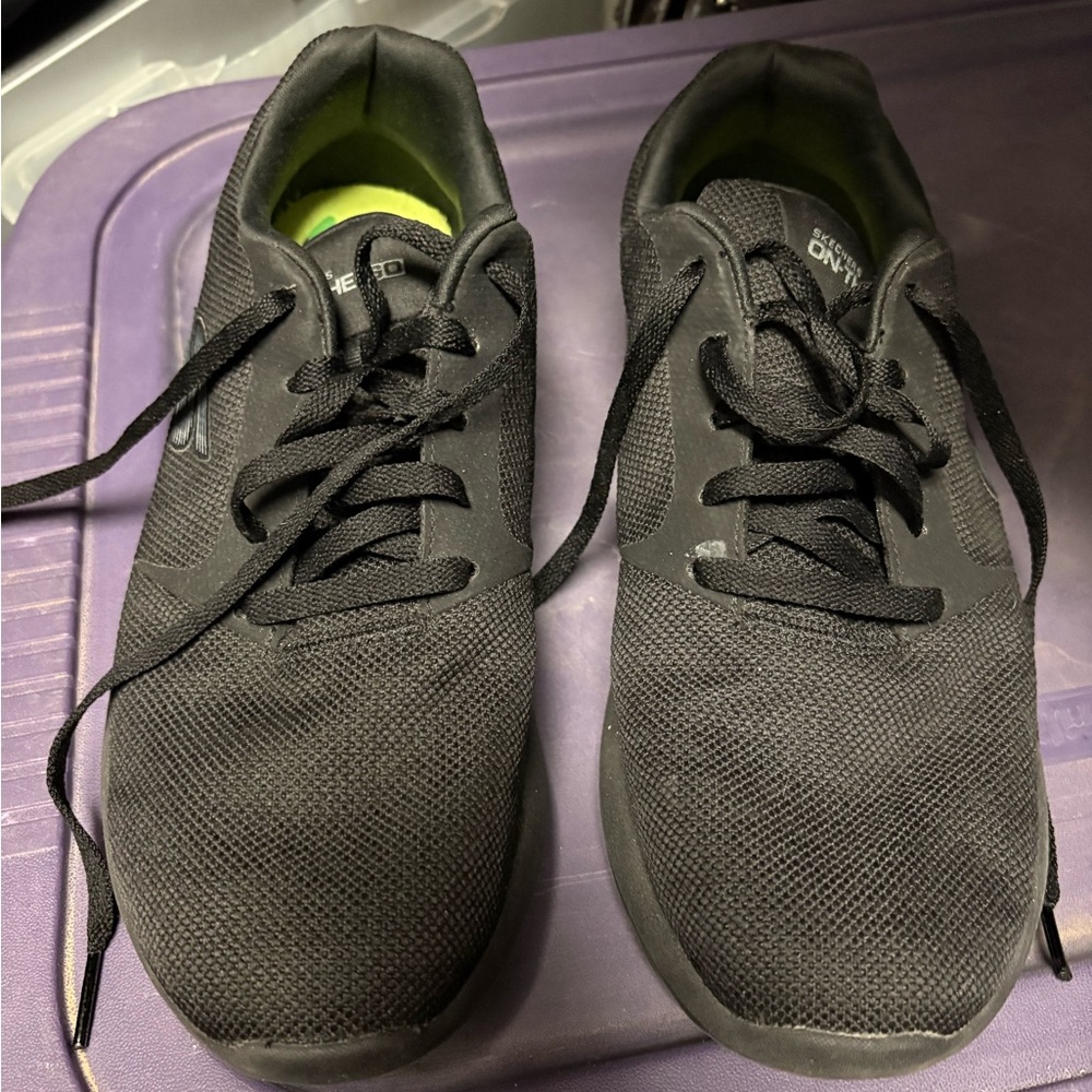 Skechers Men's Black Athletic Shoes